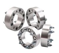 Auto Wheel Spacers For Cadillac For Escalade 1999-2014 2015 4 Pcs 6x139.7 Conversion Wheel Spacer 50mm M12x1.5 Adapters 6x5.5" 50mm Hubcentric Forged Spacer