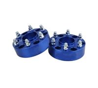 Auto Wheel Spacers For Chevy For Silverado 1500 For Tahoe For Avalanche 2PC 2" 6X5.5 M14x1.5 Hubcentric Forged Wheel Spacers Adapter Hubcentric Forged Spacer