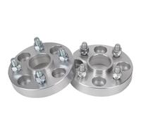 Auto Wheel Spacers For Hyundai For Elantra Wheel Flange Gasket M12x1.5 2Pieces PCD 4x114.3 CB 67.1mm Wheel Forged Gasket Adapter(2PCS 40MM Silver)