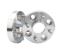Auto Wheel Spacers For Mini For Clubman 2pieces 15/20/25/30/35/45/50mm Sliver Conversion Wheel Spacer 4x100 Cb 56.1mm Wheel Gasket Flange Hubcentric Forged Spacer(35mm)