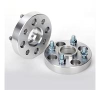 Auto Wheel Spacers Universal M12XP1.5 M12xP1.25 2Pieces 15/20/25/30mm PCD 4x110 Center Bore 66.6mm Wheel Spacer Adapter 4 Lug Suit Hubcentric Forged Spacer(15mm M12x1.25)