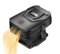 Auto Windscreen Heater - 12.5x10.5x8.5cm Car Fan Defroster, Portable Vehicle Defogger, 12 V 150 W Demister With Warm Air Mode | Quick Heating Gadget For Clearing Fog And Frost In Winter Travel