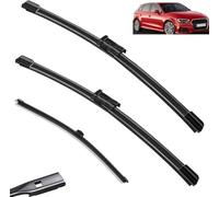 Auto Windscreen Wipers for Audi A3 / S3 8V 2012-2020 26in+16in+13in, Front Rear Wiper Blade Kit Automotive Wiper Blades Windshield Wiper Blade Set Replacement,L-A/Lhd