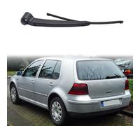 Auto Windscreen Wipers for Golf 4 IV 1997-2002, Rear Wiper Arm Blade and Arm Set Rear Windscreen Wipers-Wiper Blades Kit Replacement