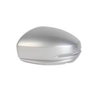 Auto Wing Mirror Cover For Fit 2014-2020 Rearview Mirror Cover Cap Shell Lid Housing With Signal Type(Sliver Left)