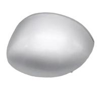 Auto Wing Mirror Cover For P&eugeot 206 207 Exterior Rearview Mirror Cover Cap Auto Wing Door Left Right Side Shell Housing Shells(Silver,Left)