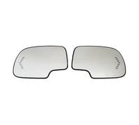 Auto Wing Mirror Lens Compatible With Chevrolet For Avalanche 2003-2006 Driver Passenger Side Door For Wing Mirror Glass Heated Turn Signal Light Plate