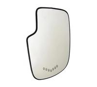 Auto Wing Mirror Lens Compatible With Chevrolet For Avalanche 2003-2006 Driver Passenger Side Door For Wing Mirror Glass Heated Turn Signal Light Plate