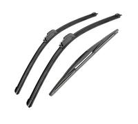 Auto Wipers For Mazda 2 for Demio DJ 2015-2019 Car Front Rear Wiper Blades Set Kit Windscreen Windshield Window Brushes 26"16"14"