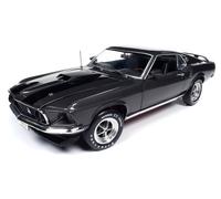 AUTO WORLD 1/18 JOHN WICK 1969 FORD MUSTANG BOSS 429 METALLIC GREY/BLACK