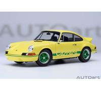 AUTOart 1:18 78033 Porsche 911 Carrera 2.7 RS 1973 (light yellow/ green stripes)