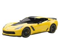 AUTOart 1/18 Chevrolet Corvette C7 Z06 C7.R Edition Yellow Finished Model 71260