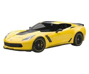 AUTOart 1/18 Chevrolet Corvette C7 Z06 C7.R Edition Yellow Finished Model 71260
