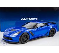 AUTOart 1:18 Chevrolet Corvette C7 Z06 Laguna Blue 2014 (71265) Composite Model