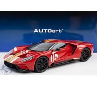 AUTOart - 1:18 Ford GT 2022 '64 Alan Mann Heritage Edition Red - Composite Model