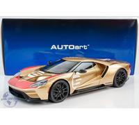 AUTOart - 1:18 Ford GT 2022 '64 Holman Moody Heritage Edition Gold - Composit...