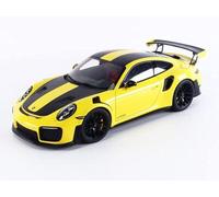 AUTOart 1/18 Porsche 911 [991.2] GT2 RS Weissach Package Yellow / Black 78172
