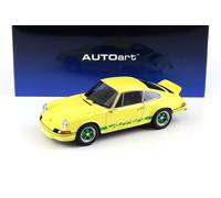 AUTOart 1:18 78033 Porsche 911 Carrera 2.7 RS 1973 (light yellow/ green stripes)