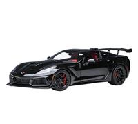 AUTOart 2019 Chevrolet Corvette C7 ZR1 Black with Carbon Top 1/18 Model Car