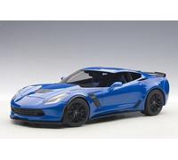 Autoart 71265 - 1/18 Chevrolet Corvette C7 Z06 2014 - Laguna Blue Tintcoat - New