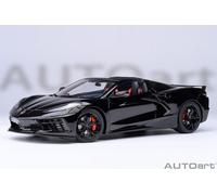 Autoart 71280 - 1/18 Chevrolet Corvette C8 Stingray Z51 (Black) - New