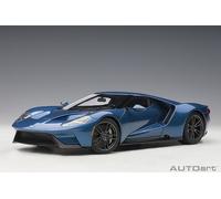 Autoart 72942 - 1/18 Ford GT 2017 (Liquid Blue) - New