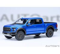 AUTOart 72949 1/18 Ford F-150 Raptor Supercrew 2019 Velocity Blue New