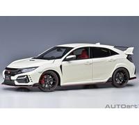 Autoart 73220 - 1/18 Honda Civic Type R (FK8) 2021 (Championship White)
