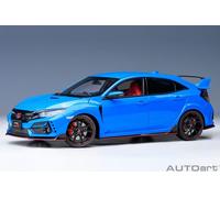 Autoart 73224 - 1/18 Honda Civic Type R (FK8) 2021 (Racing Blue Pearl) - New