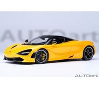 AUTOart 76070 - 1/18 Mclaren 720S 2017 (Volcano Yellow) (Composite Model / Full