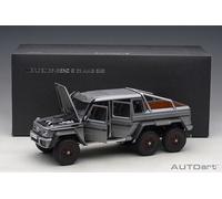 Autoart 76308 - 1/18 Mercedes-Benz G 63 AMG 6x6 2013-Designo Pla. Magno/Grey