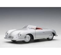 AUTOart 78072 - 1/18 Porsche 356 Number 1 8New) 1948 DieCast - Silver - New