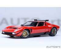 AUTOart 79171 1:18 Lamborghini Miura Jota SVR, Red, 1968 (composite model/full o