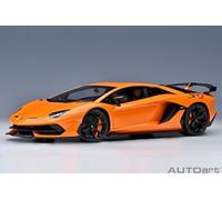 Autoart 79218 - 1/18 Lamborghini Aventador SVJ (Arancio Atlas) - New