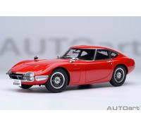 AUTOart 79547 1:18 Toyota 2000GT (Red) 1967 (composite model/full openings, 6 op