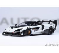 AUTOart 81953 1:18 McLAREN SENNA GTR (Silica White) 2019 New Diecast Model Car