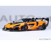 AUTOart 81956 1:18 McLAREN SENNA GTR 2019 Orange Diecast Model Car - New