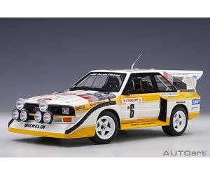 AUTOart 88602 1:18 Audi Sport Quattro S1 1986 Rallye Monte Carlo Hannu MIKKOLA /