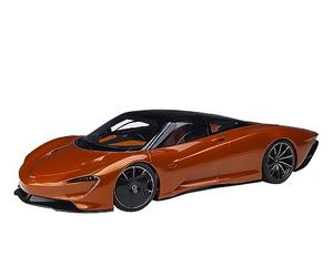 AUTOart Compatible with McLaren Speedtail 2020 Orange Model Car 1:18