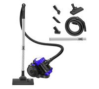 AutoBaBa Cylinder Vacuum Cleaner, Powerful Lightweight Floor & Carpet Bagless Vacuums Pet Vacuum Cleaner for Hard Floor & Carpet, 1000W, 4M Long Corded, HEPA Filter
