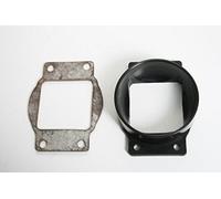 Autobahn88 76mm Air Flow Meter adapter (AFM) Air Filter Adapter, compatible with BMW E30 E36 318i, Golf MK3 Gti, Mazda MX5, Toyota Celica MR2