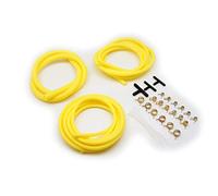 Autobahn88 Engine Room Silicone Vacuum Hose Dress Up DIY Kit, compatible with Chevrolet (All Models) (Yellow)