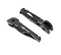 Autobahn88 Motorcycle Footpeg (Front/Rider - RACE-Type with No-Extension), compatible with Ducati Monster ?821 (2015-2019) (Black)