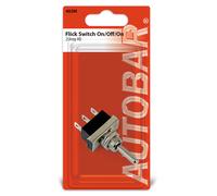 Autobar 12V 25A Metal On/Off/On Flick Switch
