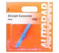 Autobar 4mm Straight Connector Single