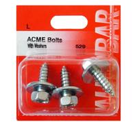 Autobar No.14 Acme Bolts with Washers 3 Pack 3 Pack