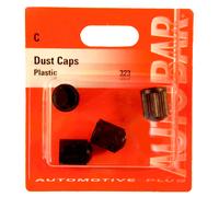 Autobar Plastic Car Dust Caps 4 Pack 4 Pack