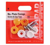 Autobar Screw & Cap Car Number Plate Fixings