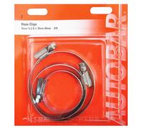 Autobar Size 1X, 2 & 3 30-70mm Car Hose Clips 3 Pack 3 Pack