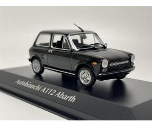 Autobianchi A112 Abarth 1974 Black 1:43 Scale Maxichamps 940121170